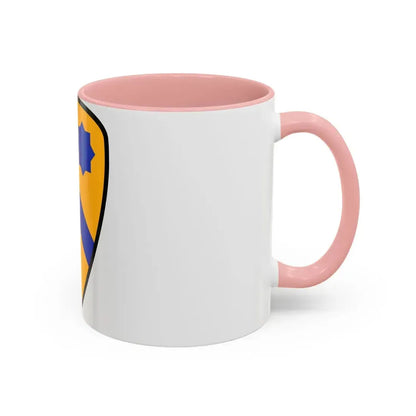 US 2nd Cavalry Division (U.S. Army) Accent Coffee Mug - Go Mug Yourself