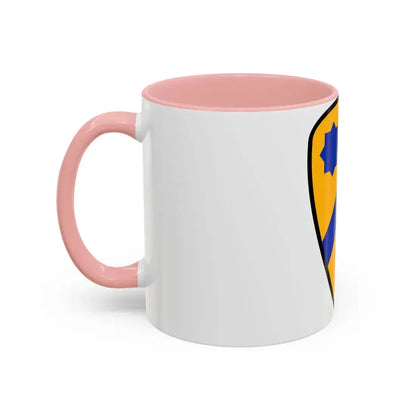 US 2nd Cavalry Division (U.S. Army) Accent Coffee Mug - Go Mug Yourself