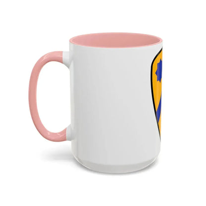US 2nd Cavalry Division (U.S. Army) Accent Coffee Mug - Go Mug Yourself