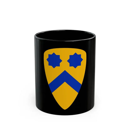 US 2nd Cavalry Division (U.S. Army) Black Coffee Mug 11oz - Go Mug Yourself
