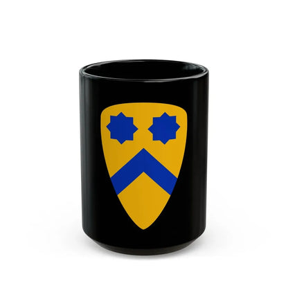 US 2nd Cavalry Division (U.S. Army) Black Coffee Mug 15oz - Go Mug Yourself