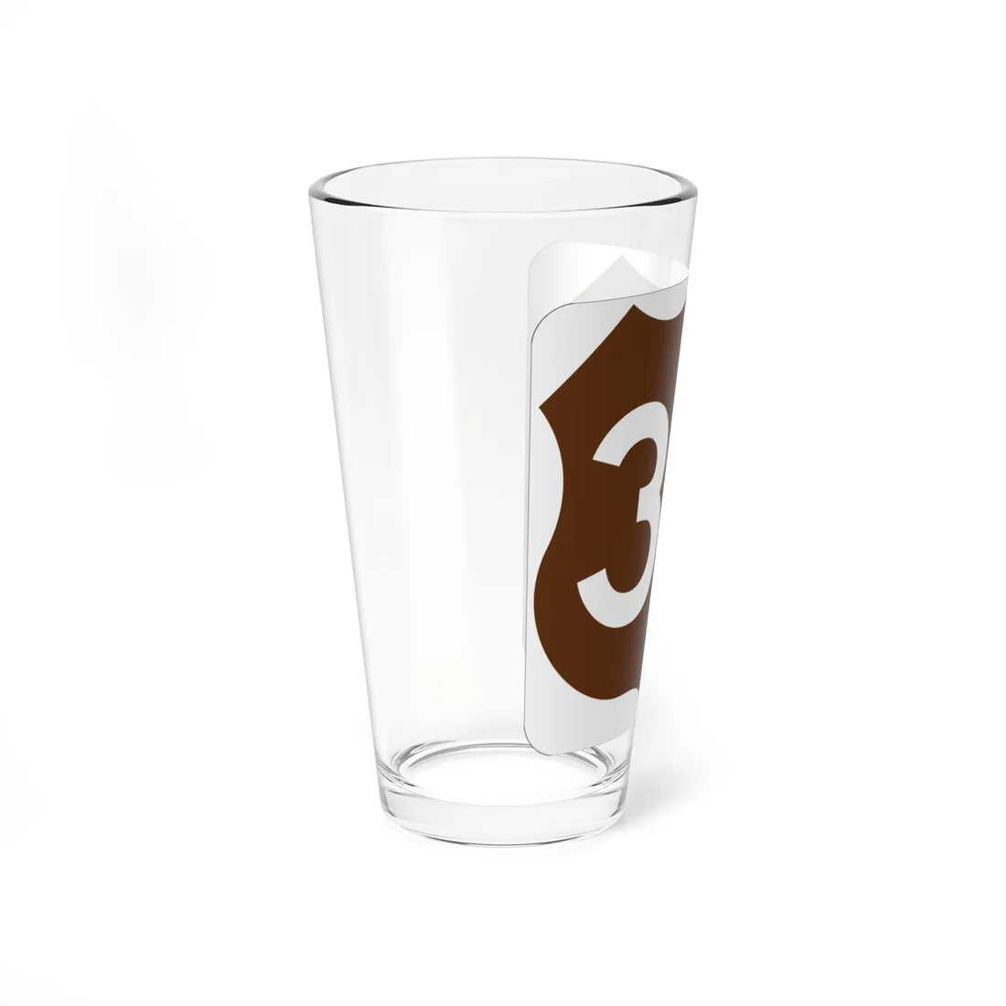 US 30 ID-Scenic (Idaho) (Road Sign) Pint Glass 16oz - Go Mug Yourself