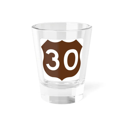 US 30 ID-Scenic (Idaho) (Road Sign) Shot Glass 1.5oz 1.5oz - Go Mug Yourself