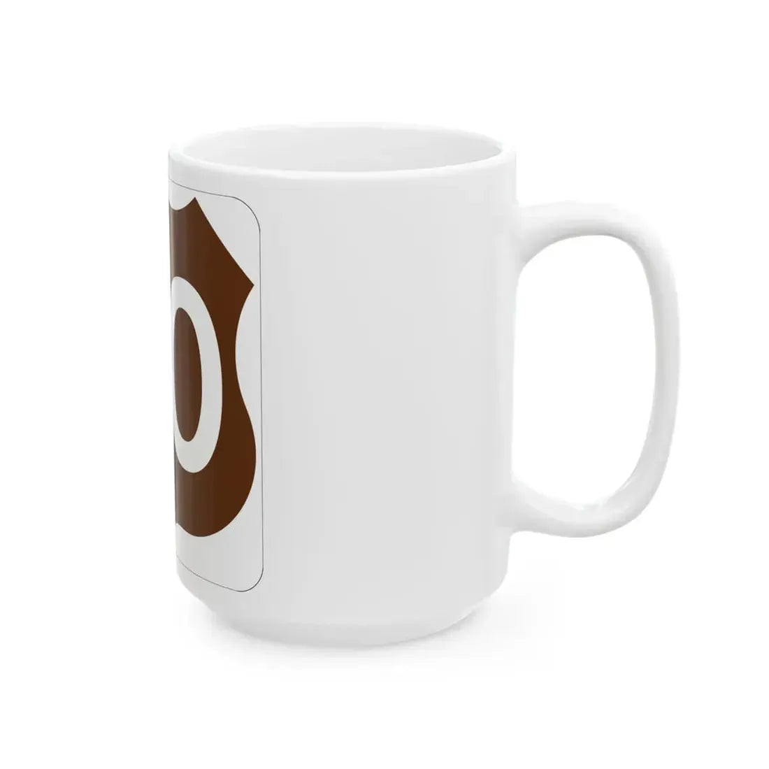 US 30 ID-Scenic (Idaho) (Road Sign) White Coffee Mug - Go Mug Yourself