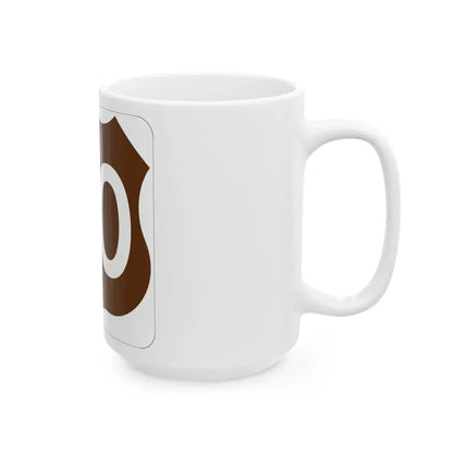 US 30 ID-Scenic (Idaho) (Road Sign) White Coffee Mug - Go Mug Yourself