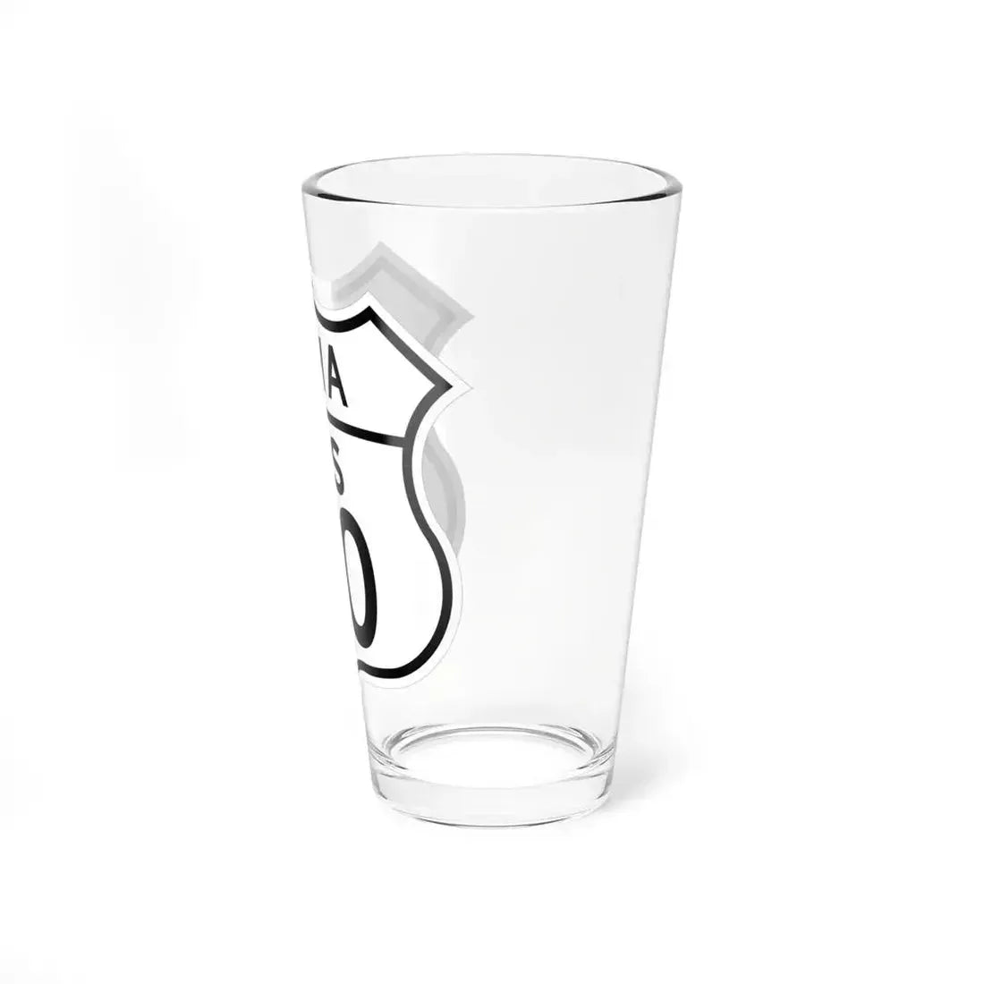 US 30 Iowa 1948 (Iowa) (Road Sign) Pint Glass 16oz - Go Mug Yourself