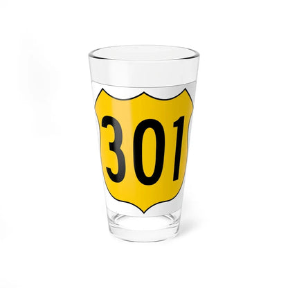 US 301 FL (Florida) (Road Sign) Pint Glass 16oz 16oz - Go Mug Yourself