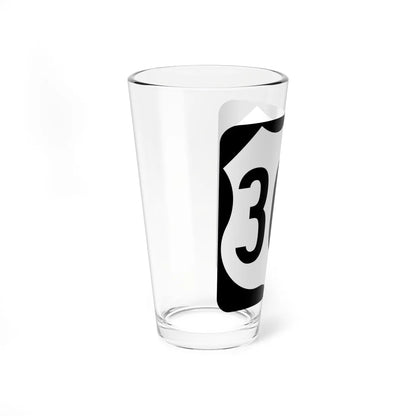 US 302 square (New Hampshire) (Road Sign) Pint Glass 16oz - Go Mug Yourself
