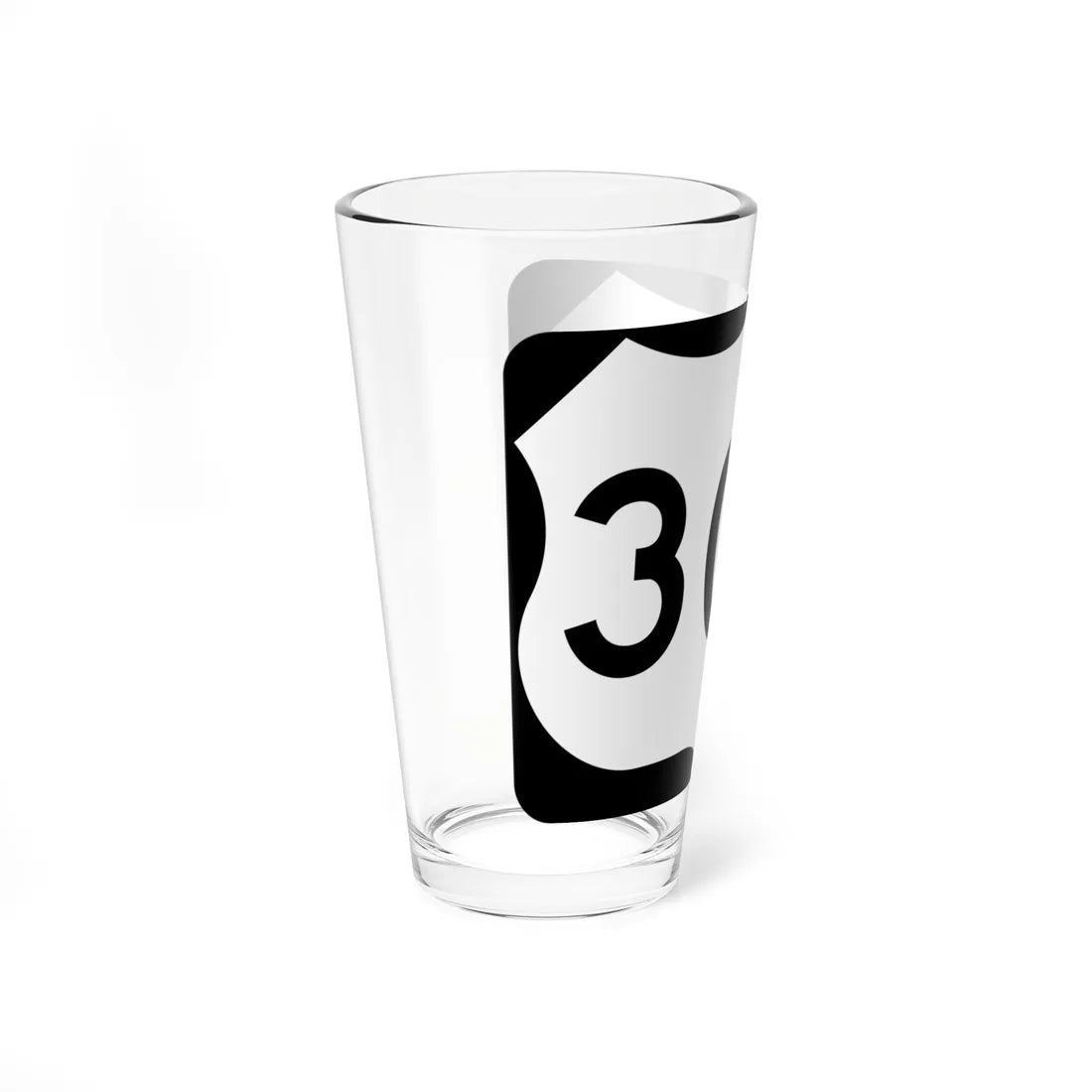 US 309 NY (New York) (Road Sign) Pint Glass 16oz - Go Mug Yourself