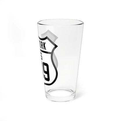 US 309 NY Old (New York) (Road Sign) Pint Glass 16oz - Go Mug Yourself