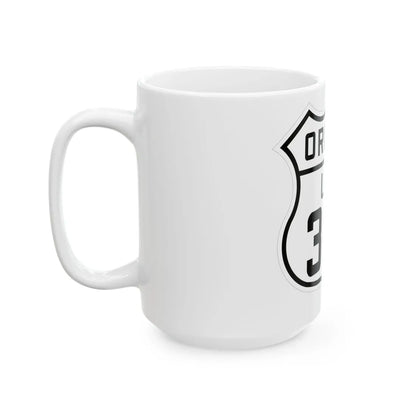 US 30N Oregon 1926 (Oregon) (Road Sign) White Coffee Mug - Go Mug Yourself