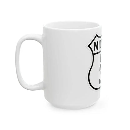US 31 Michigan 1926 (Michigan) (Road Sign) White Coffee Mug - Go Mug Yourself