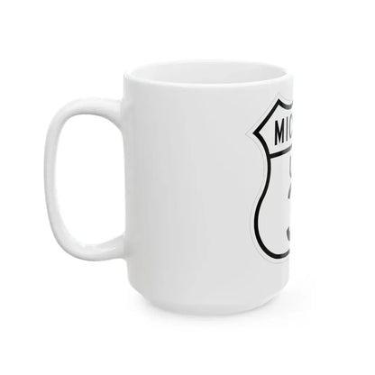 US 31 Michigan 1948 (Michigan) (Road Sign) White Coffee Mug - Go Mug Yourself
