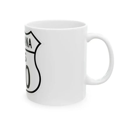 US 310 Montana 1948 (Montana) (Road Sign) White Coffee Mug - Go Mug Yourself