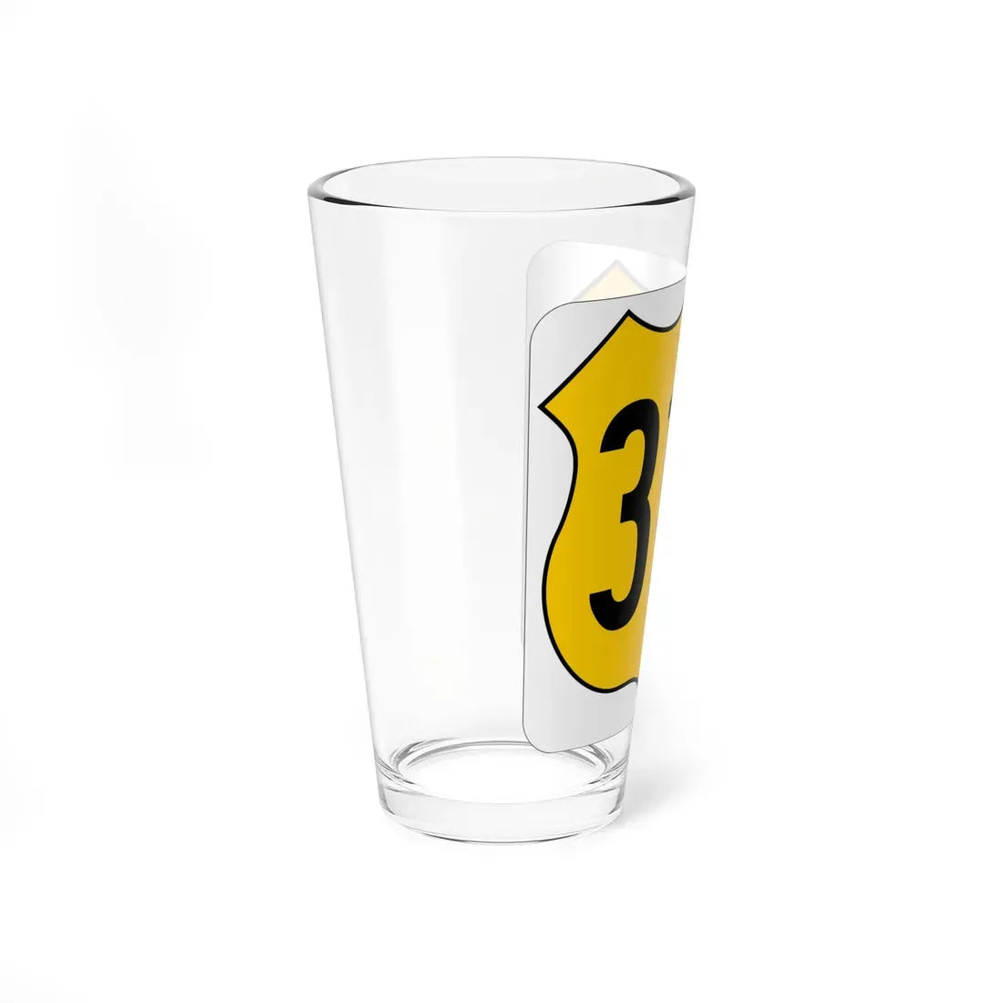 US 319 FL (Florida) (Road Sign) Pint Glass 16oz - Go Mug Yourself