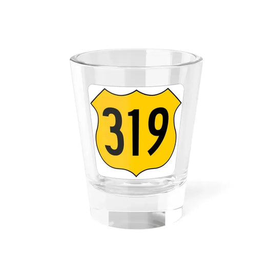 US 319 FL (Florida) (Road Sign) Shot Glass 1.5oz 1.5oz - Go Mug Yourself