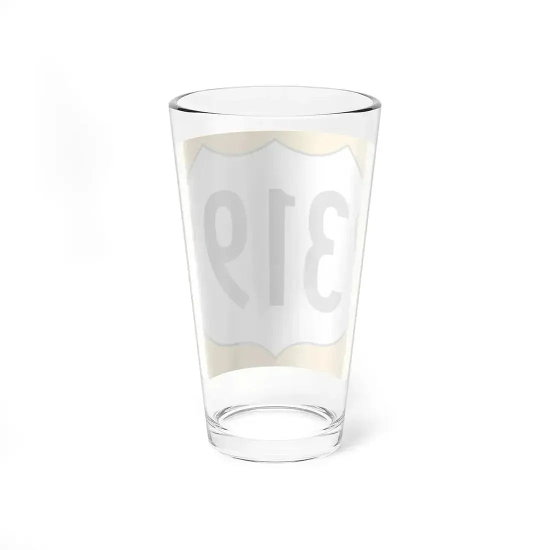 US 319 FL reversed (Florida) (Road Sign) Pint Glass 16oz - Go Mug Yourself