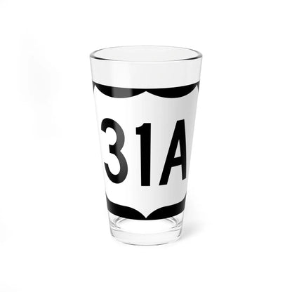 US 31A (Tennessee) (Road Sign) Pint Glass 16oz - Go Mug Yourself