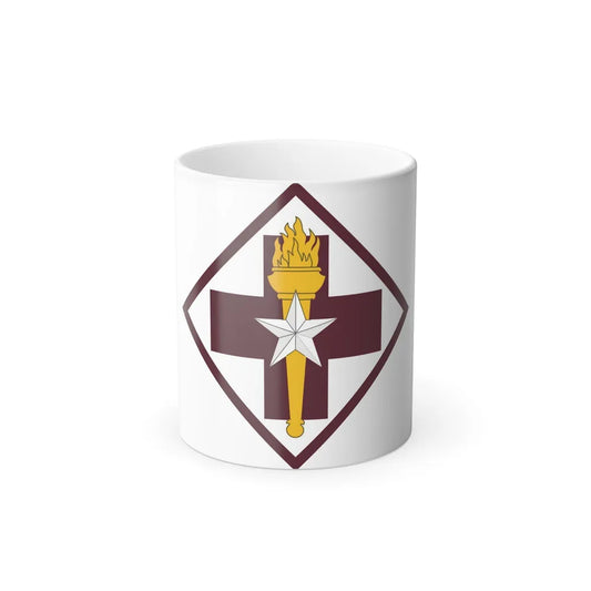 US 32nd Medical Brigade SSI (U.S. Army) Color Changing Mug-11oz-Go Mug Yourself