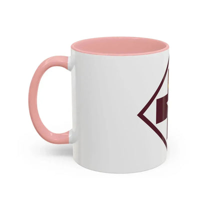 US 32nd Medical Brigade SSI (U.S. Army) Accent Coffee Mug - Go Mug Yourself
