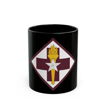 US 32nd Medical Brigade SSI (U.S. Army) Black Coffee Mug 11oz - Go Mug Yourself