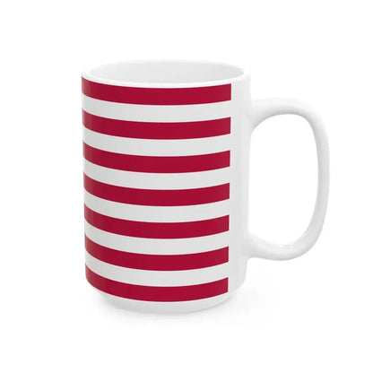 US 33 Star Flag 2 (United States) White Coffee Mug - Go Mug Yourself