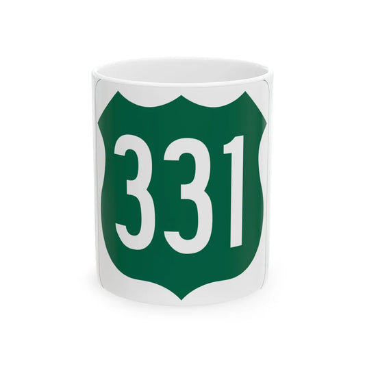 US 331 FL (Florida) (Road Sign) White Coffee Mug 11oz - Go Mug Yourself