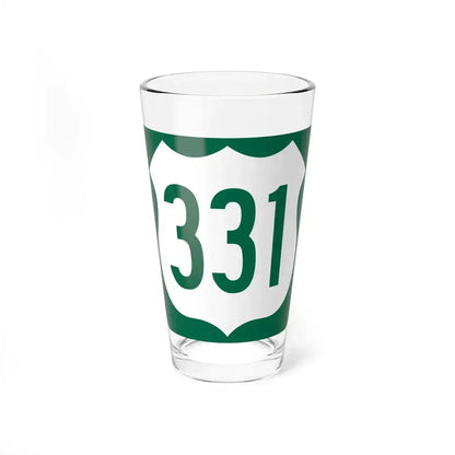US 331 FL reversed (Florida) (Road Sign) Pint Glass 16oz 16oz - Go Mug Yourself