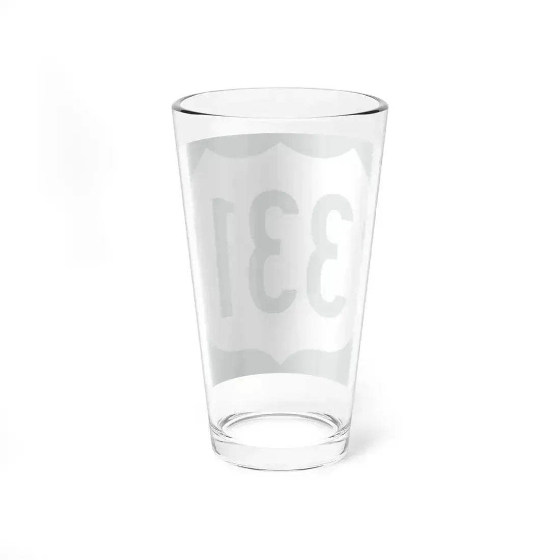 US 331 FL reversed (Florida) (Road Sign) Pint Glass 16oz - Go Mug Yourself