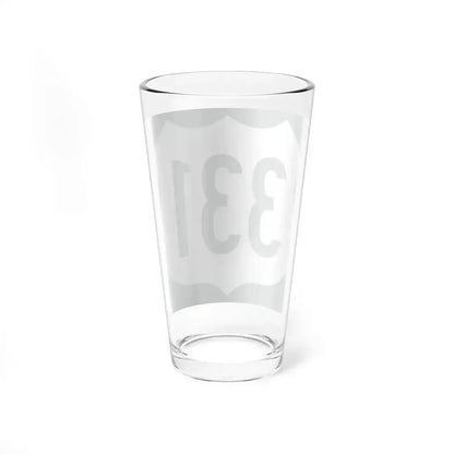 US 331 FL reversed (Florida) (Road Sign) Pint Glass 16oz - Go Mug Yourself