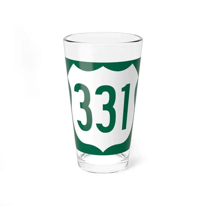 US 331 FL reversed (Florida) (Road Sign) Pint Glss 16oz 16oz - Go Mug Yourself