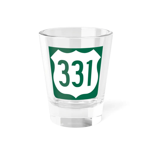 US 331 FL reversed (Florida) (Road Sign) Shot Glass 1.5oz 1.5oz - Go Mug Yourself