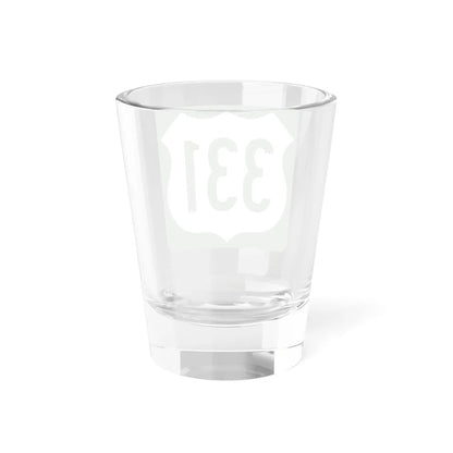 US 331 FL reversed (Florida) (Road Sign) Shot Glass 1.5oz - Go Mug Yourself