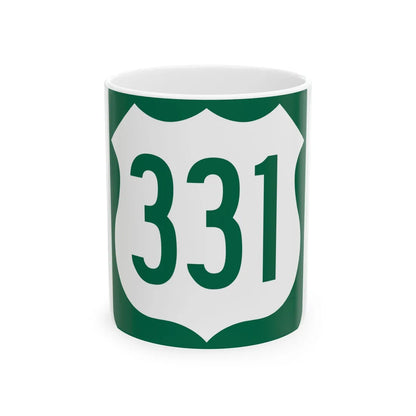 US 331 FL reversed (Florida) (Road Sign) White Coffee Mug 11oz - Go Mug Yourself