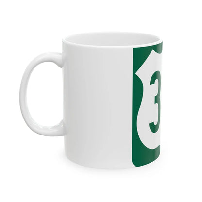 US 331 FL reversed (Florida) (Road Sign) White Coffee Mug - Go Mug Yourself