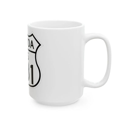 US 331 Florida 1948 (Florida) (Road Sign) White Coffee Mug - Go Mug Yourself