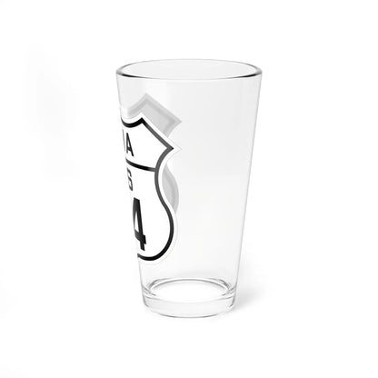 US 34 Iowa 1926 (Iowa) (Road Sign) Pint Glss 16oz - Go Mug Yourself