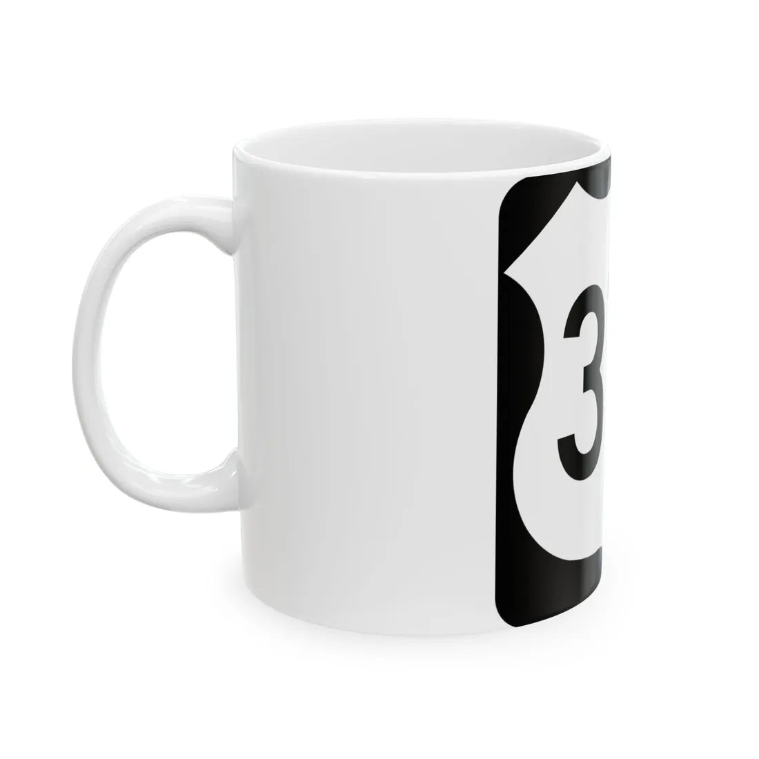 US 371 MN 1961 (Minnesota) (Road Sign) White Coffee Mug - Go Mug Yourself