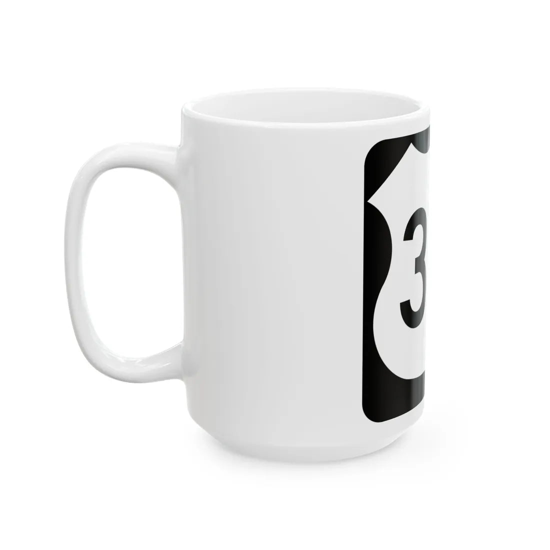 US 371 MN 1961 (Minnesota) (Road Sign) White Coffee Mug - Go Mug Yourself