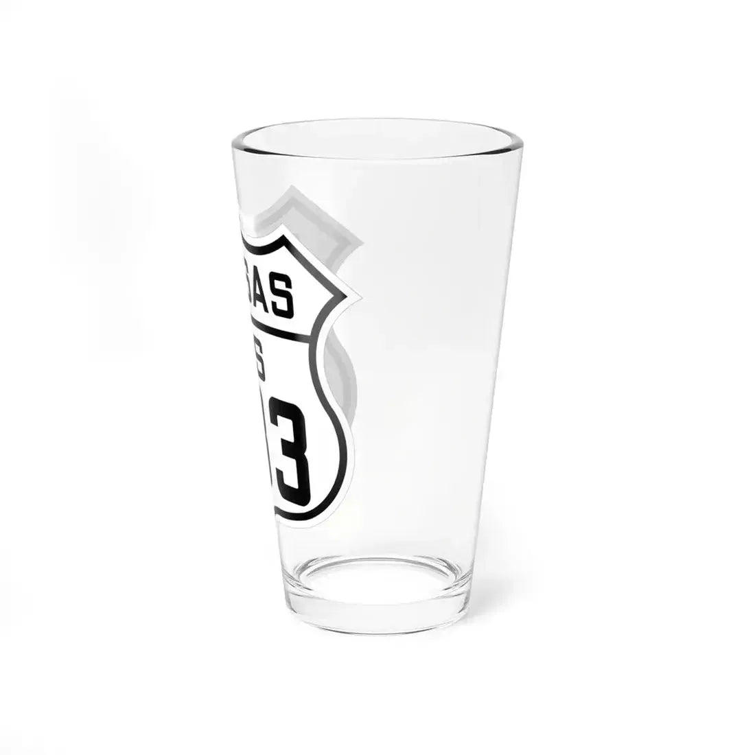 US 383 Kansas 1926 (Kansas) (Road Sign) Pint Glass 16oz - Go Mug Yourself