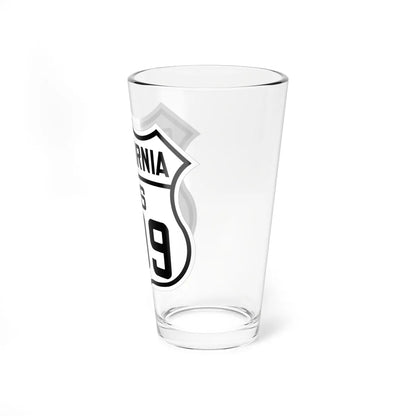 US 399 California 1926 (California) (Road Sign) Pint Glss 16oz - Go Mug Yourself
