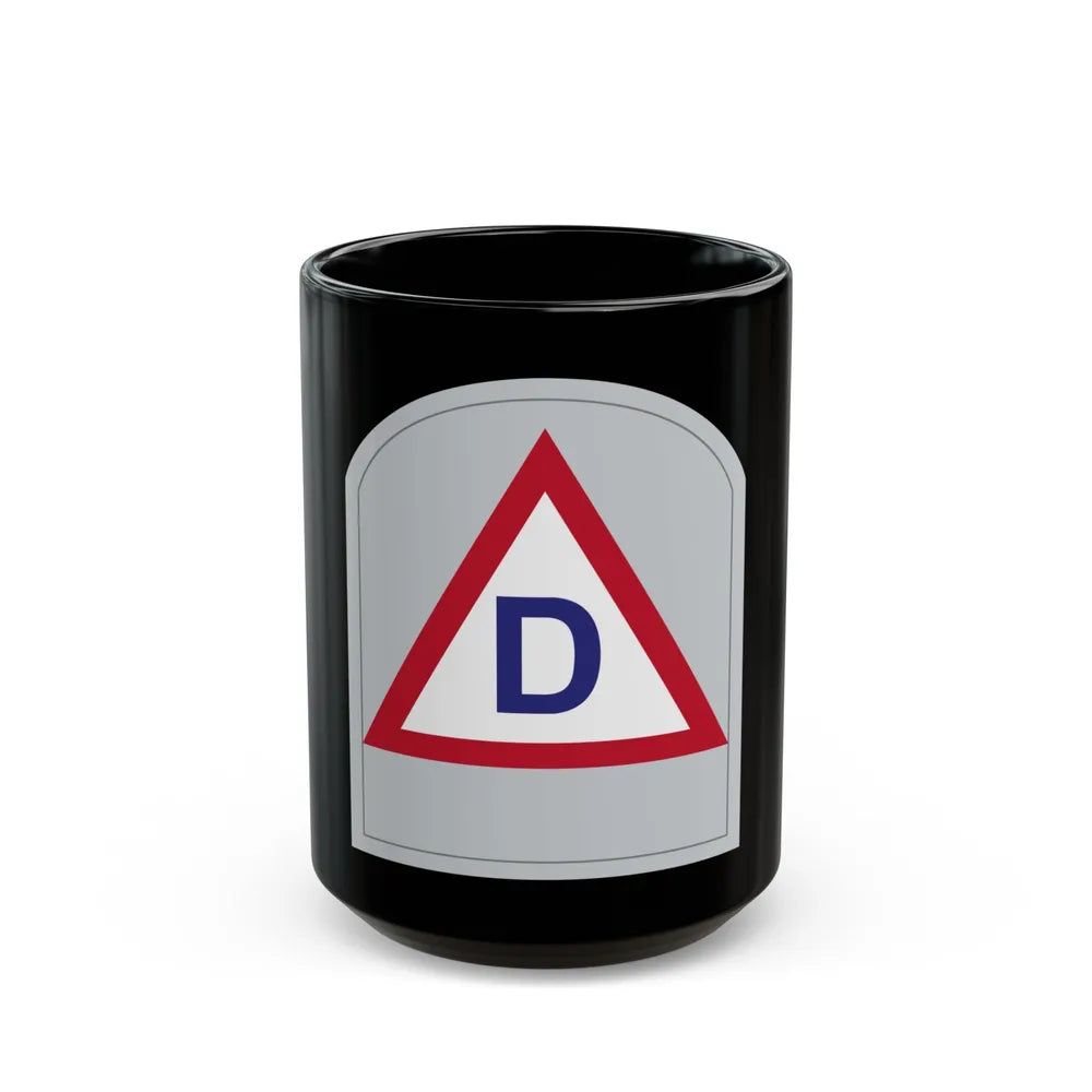 US 39th Infantry Division (U.S. Army) Black Coffee Mug-15oz-Go Mug Yourself