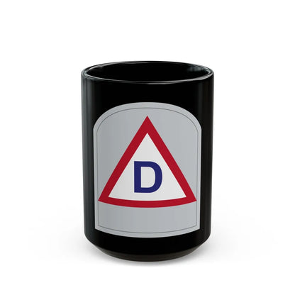 US 39th Infantry Division (U.S. Army) Black Coffee Mug-15oz-Go Mug Yourself