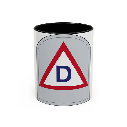 US 39th Infantry Division (U.S. Army) Accent Coffee Mug 11oz Black - Go Mug Yourself