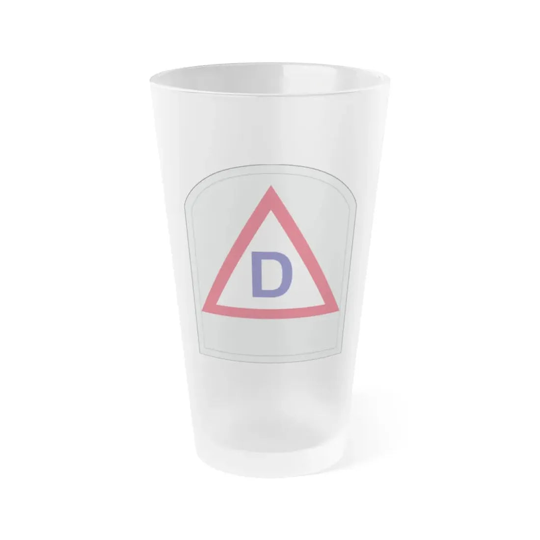 US 39th Infantry Division (U.S. Army) Frosted Pint Glass 16oz Default Title - Go Mug Yourself