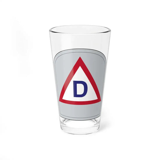 US 39th Infantry Division (U.S. Army) Pint Glass 16oz 16oz - Go Mug Yourself