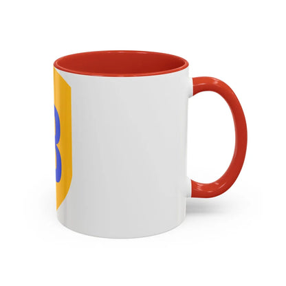 US 3rd Cavalry Division (U.S. Army) Accent Coffee Mug - Go Mug Yourself