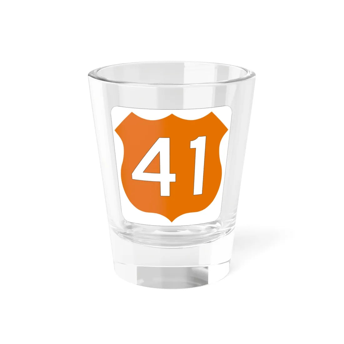 US 41 FL (Florida) (Road Sign) Shot Glass 1.5oz 1.5oz - Go Mug Yourself