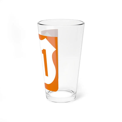 US 41 FL reversed (Florida) (Road Sign) Pint Glass 16oz - Go Mug Yourself