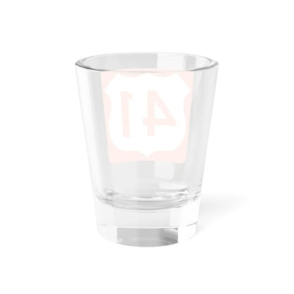 US 41 FL reversed (Florida) (Road Sign) Shot Glass 1.5oz - Go Mug Yourself